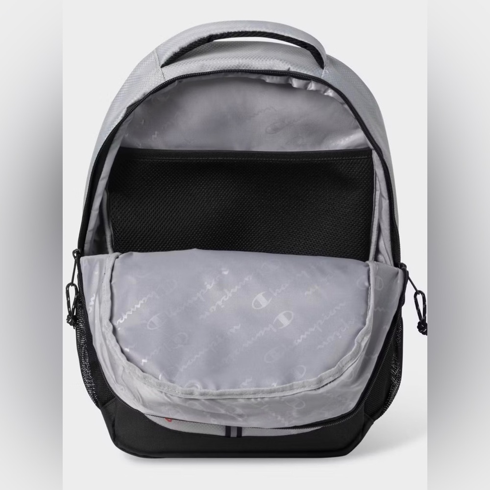 NWOT Champion Center Backpack - Medium Gray - Picture 3 of 13